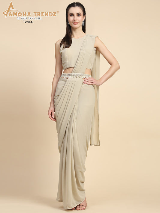 T255C Amoha Moti Ready To Wear Saree