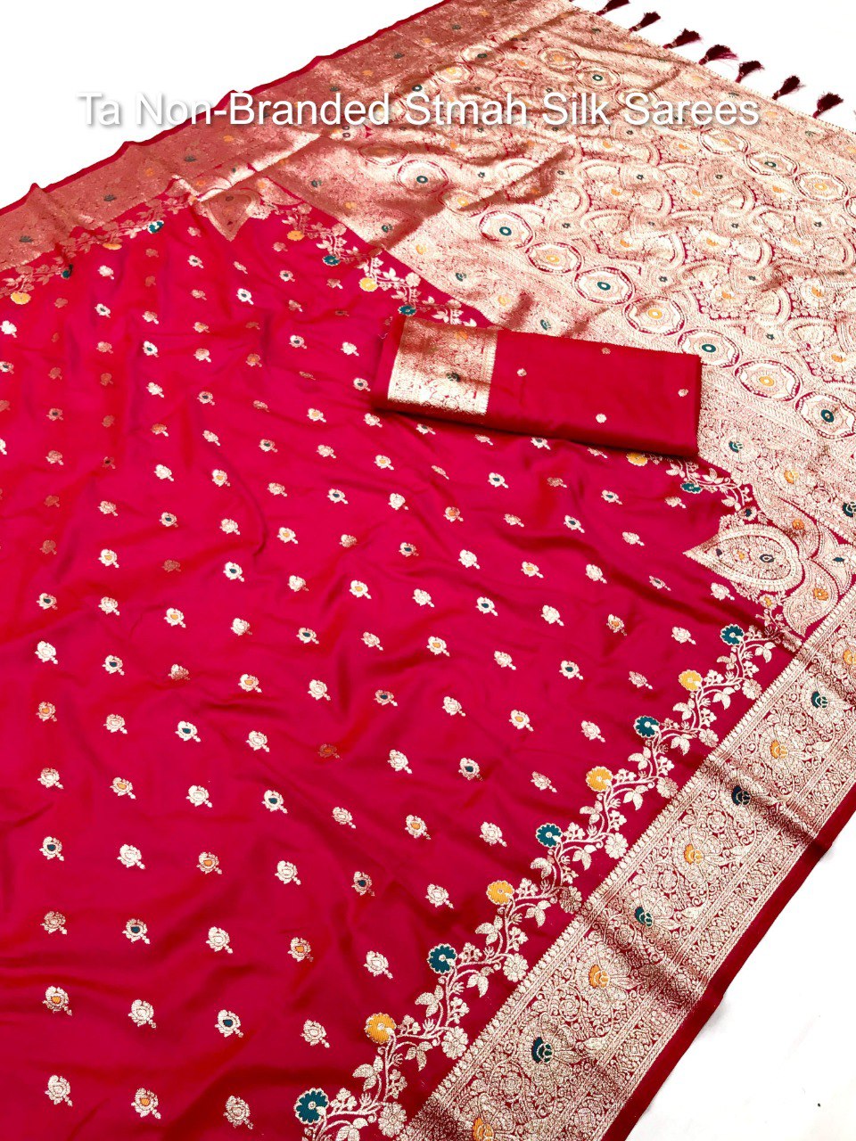 Ta Non-Branded Stmah Silk Sarees