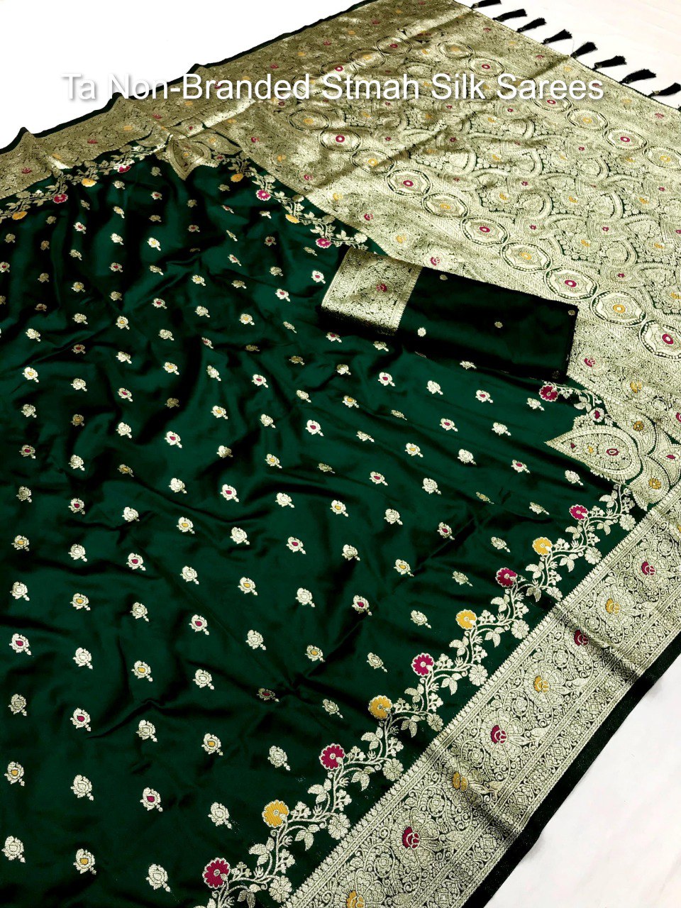 Ta Non-Branded Stmah Silk Sarees