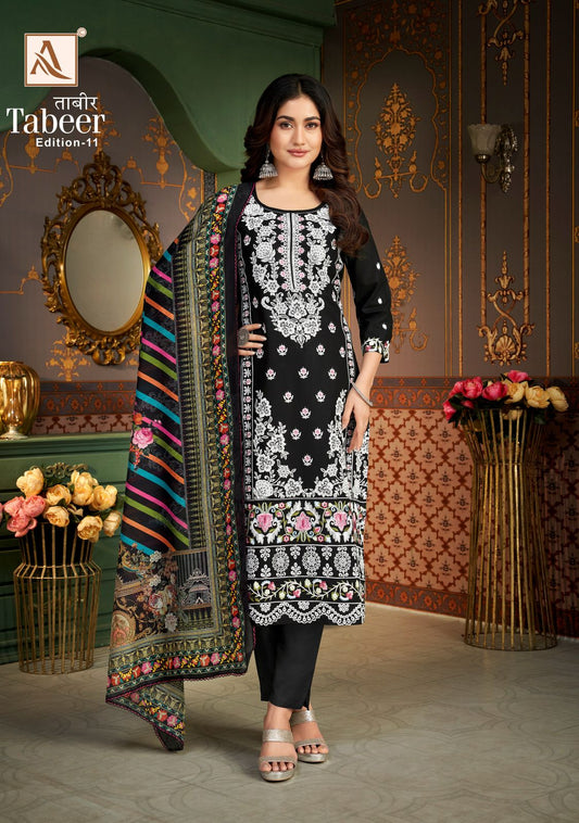 Tabeer Edition 11 Alok Embroidery Pakistani Salwar Suits