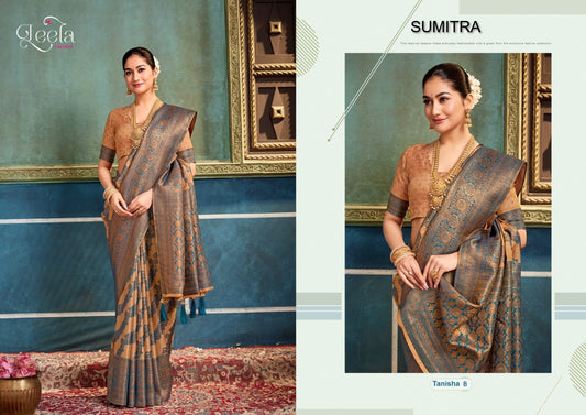 Tanisha-B Leela Sumitra Dyed Sarees