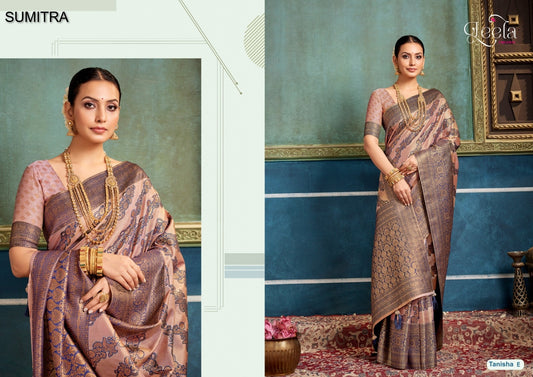 Tanisha-E Leela Sumitra Dyed Sarees
