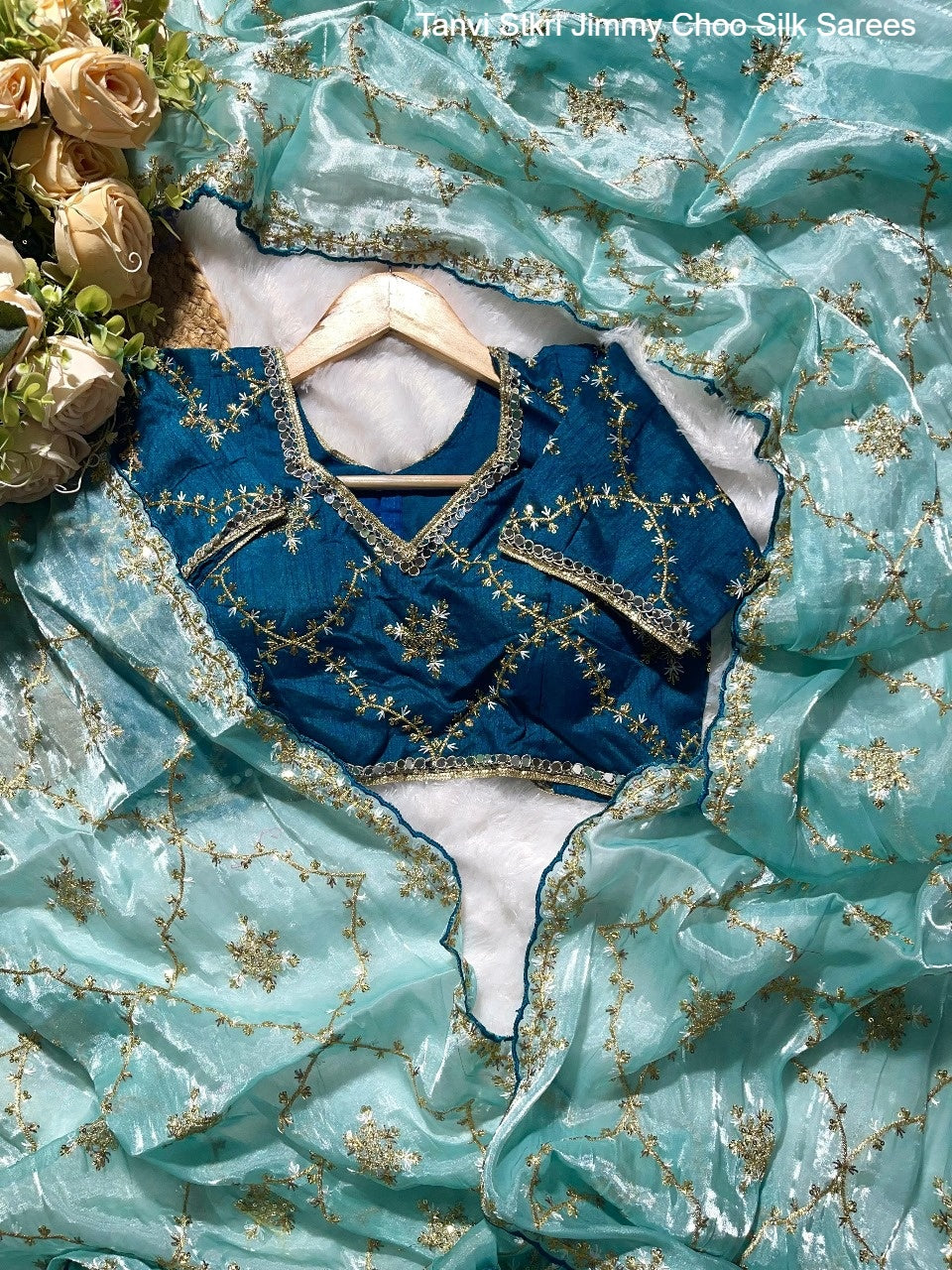 Tanvi Stkri Jimmy Choo Silk Sarees