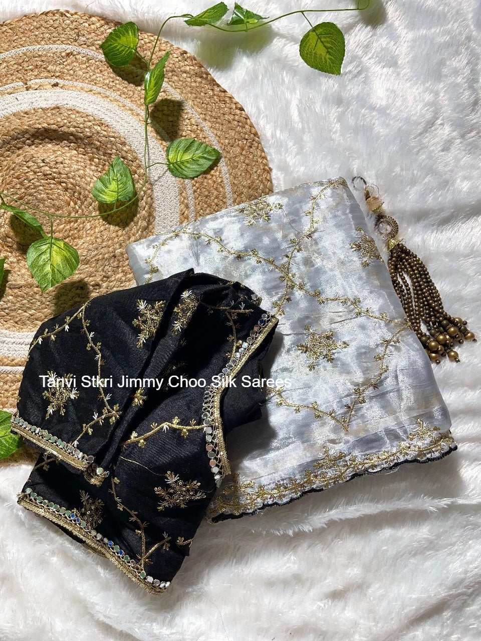 Tanvi Stkri Jimmy Choo Silk Sarees