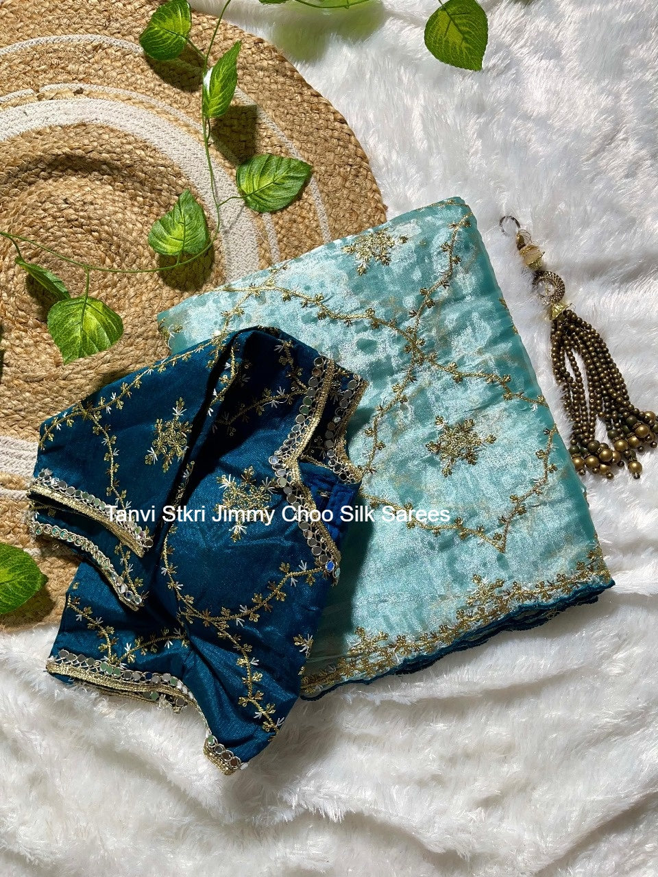 Tanvi Stkri Jimmy Choo Silk Sarees