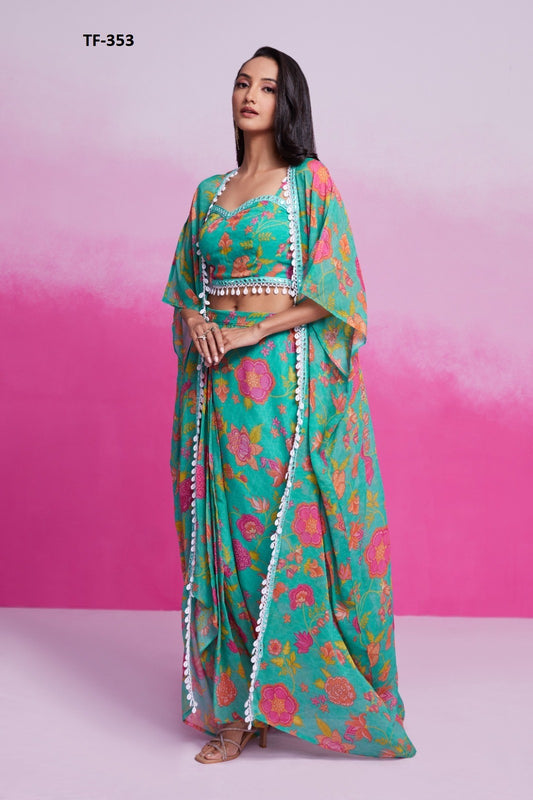 Tf-353 Summer Collection 8 Arya Printed Co Ord Set