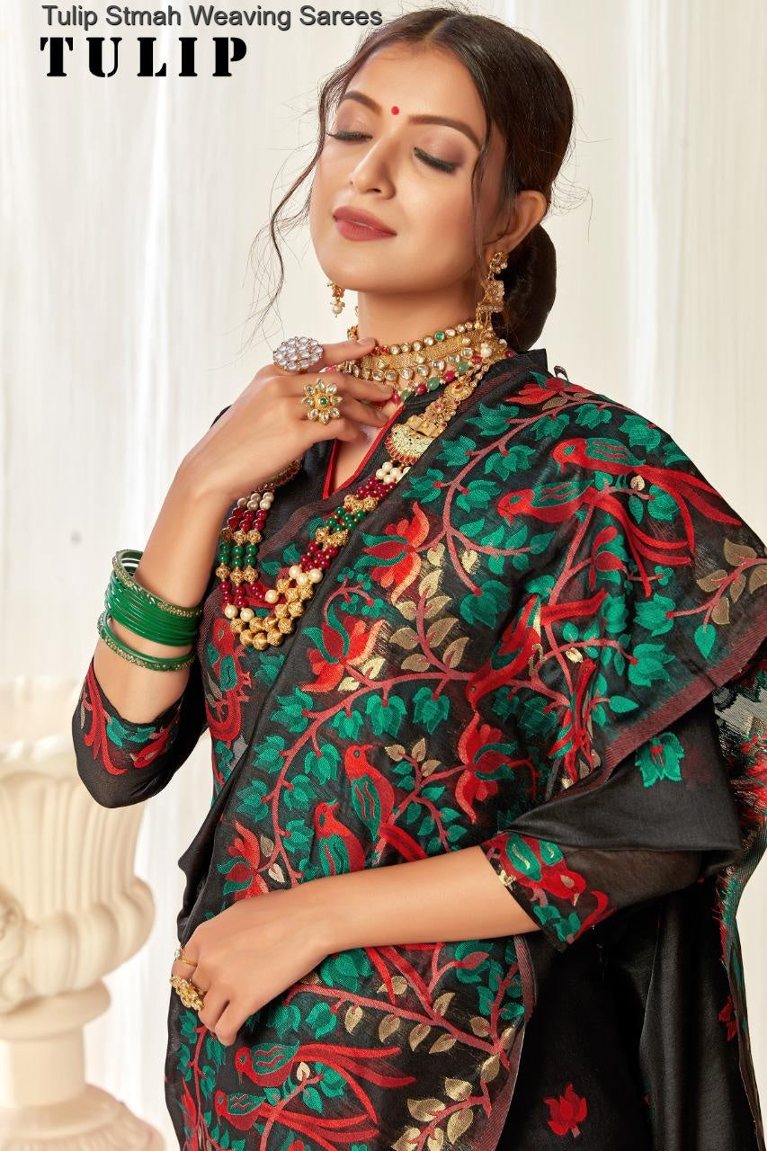 Tulip Stmah Weaving Sarees