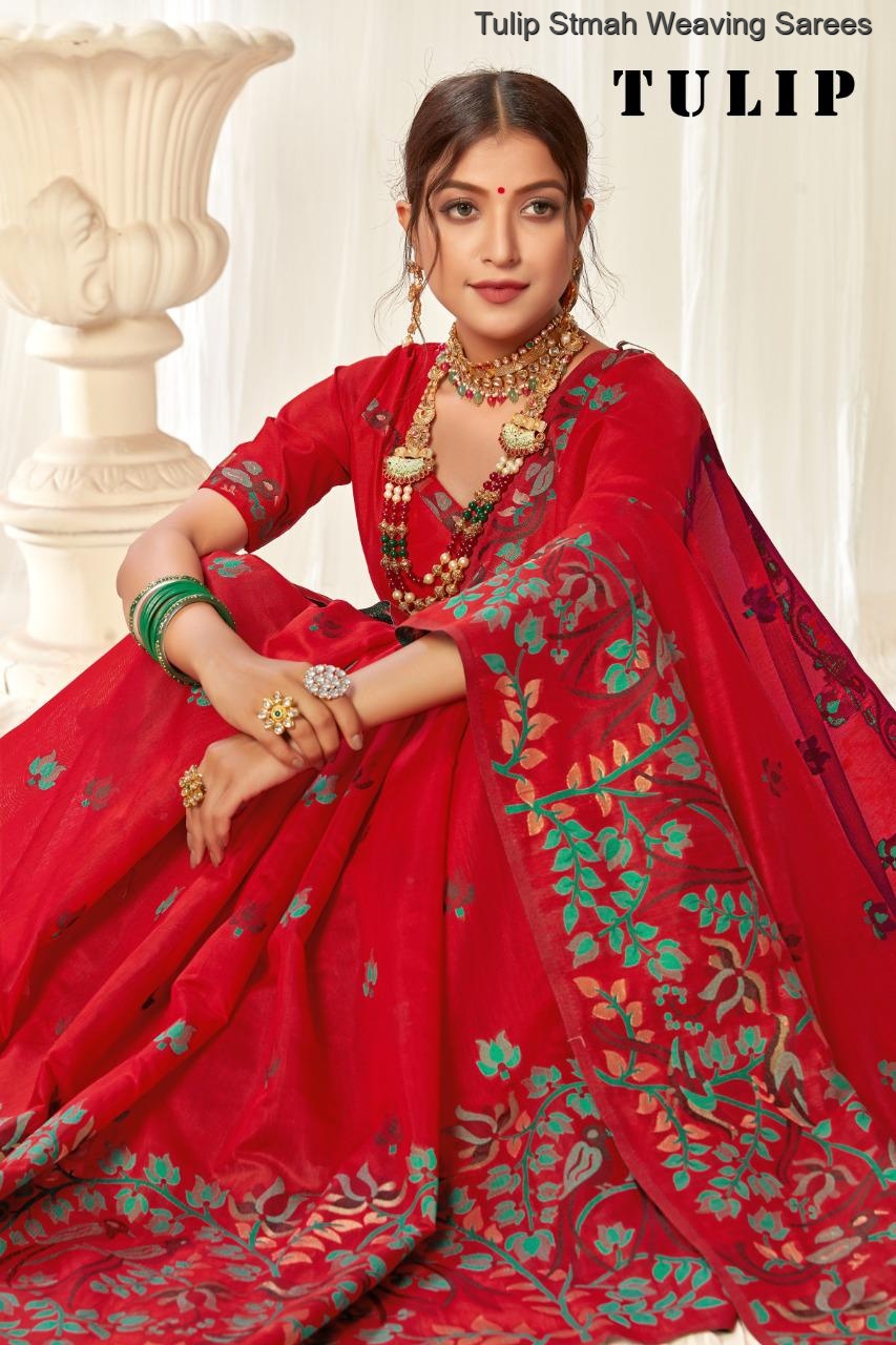 Tulip Stmah Weaving Sarees