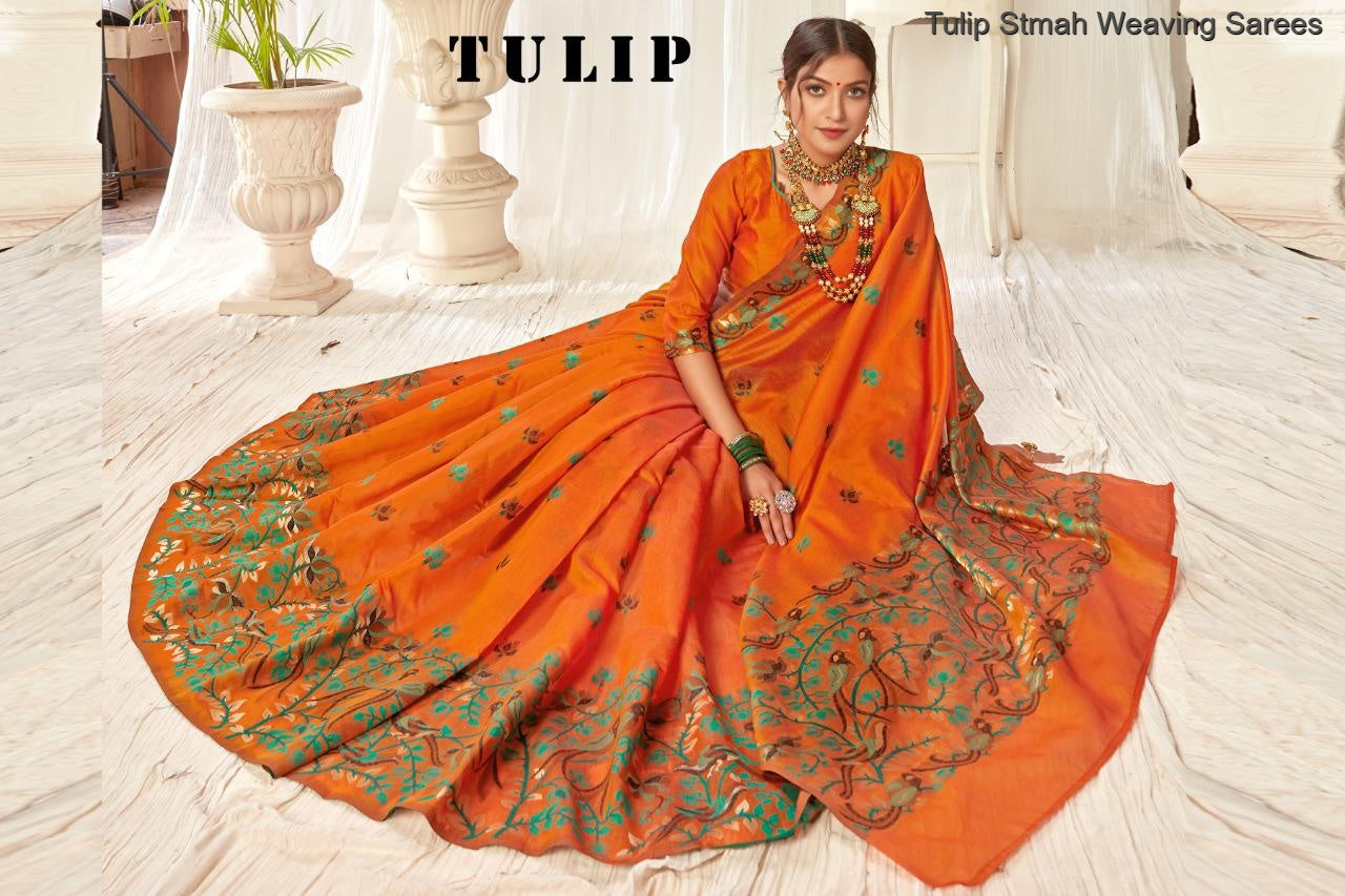 Tulip Stmah Weaving Sarees