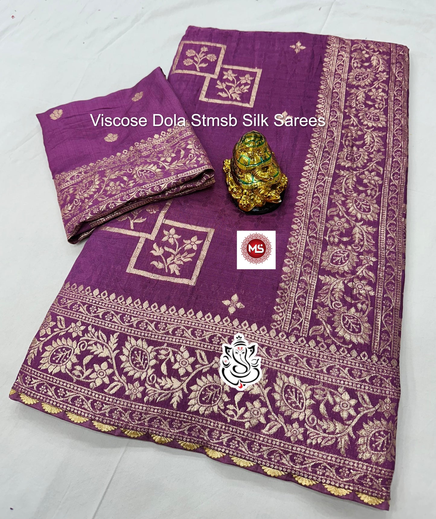 Viscose Dola Stmsb Silk Sarees