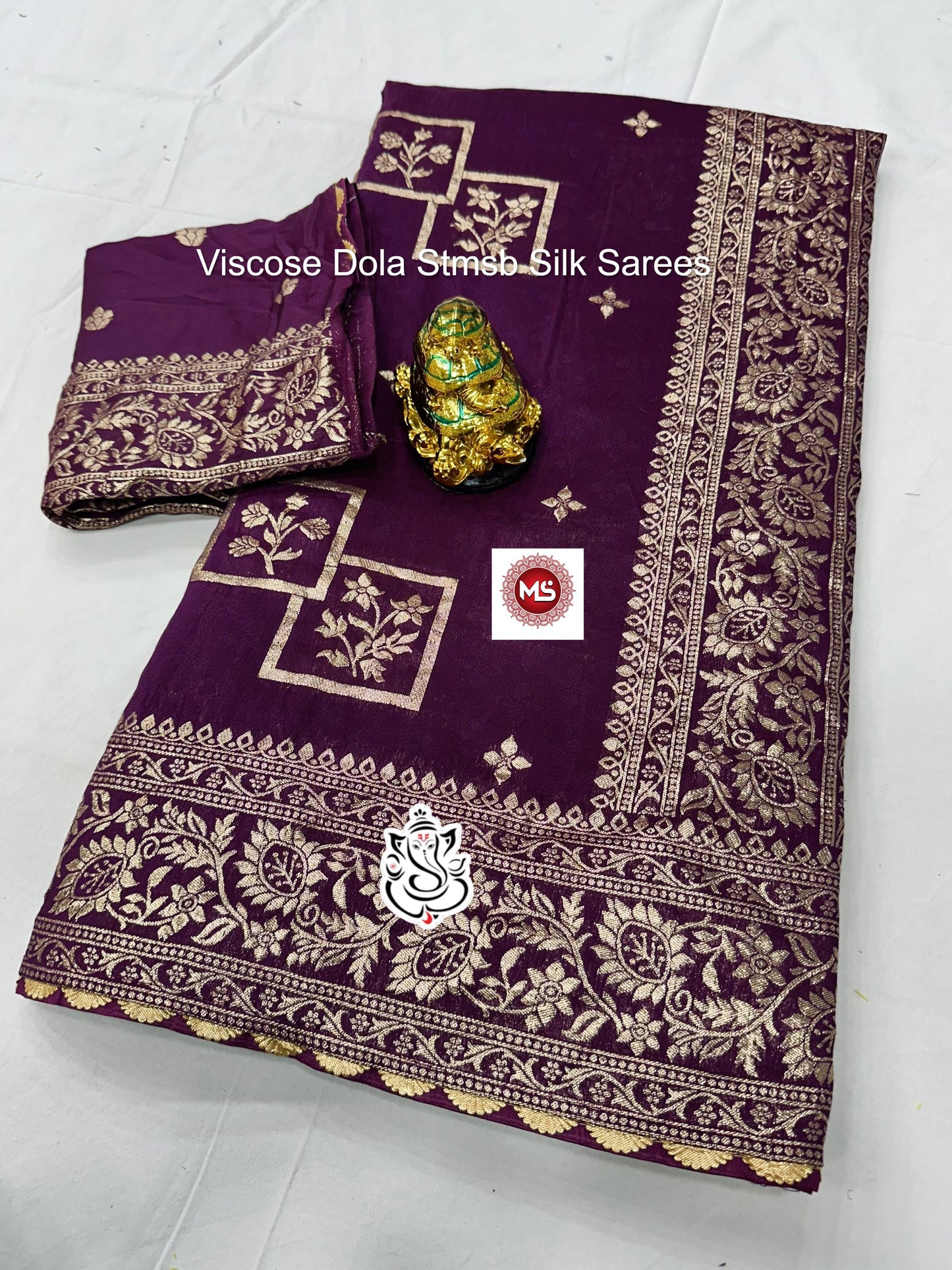 Viscose Dola Stmsb Silk Sarees