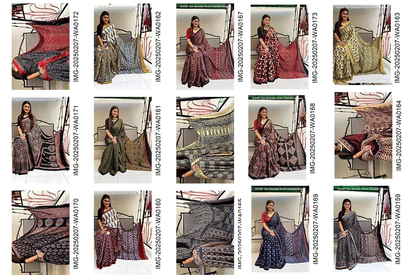 Vk4097 Non-Branded Stvkd Chanderi Sarees