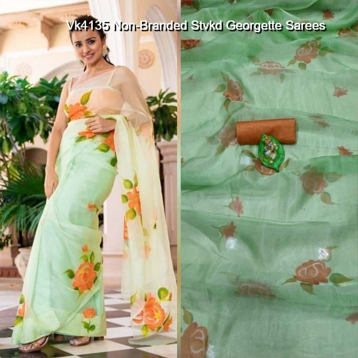 Vk4102 Non-Branded Stvkd Silk Sarees