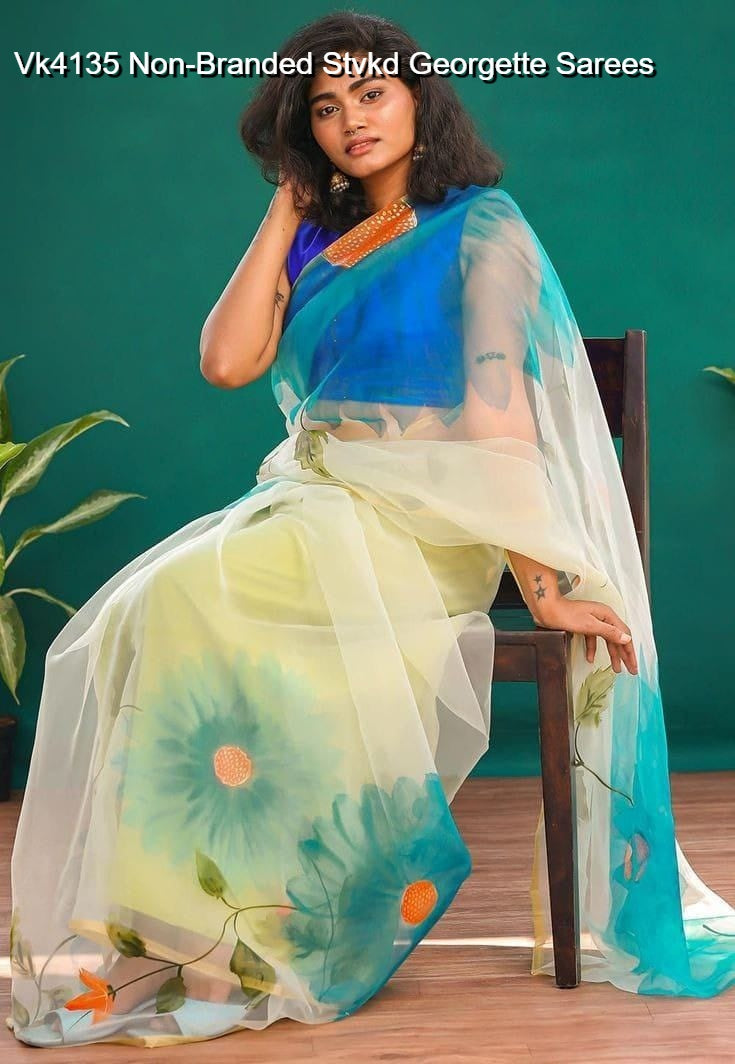 Vk4102 Non-Branded Stvkd Silk Sarees