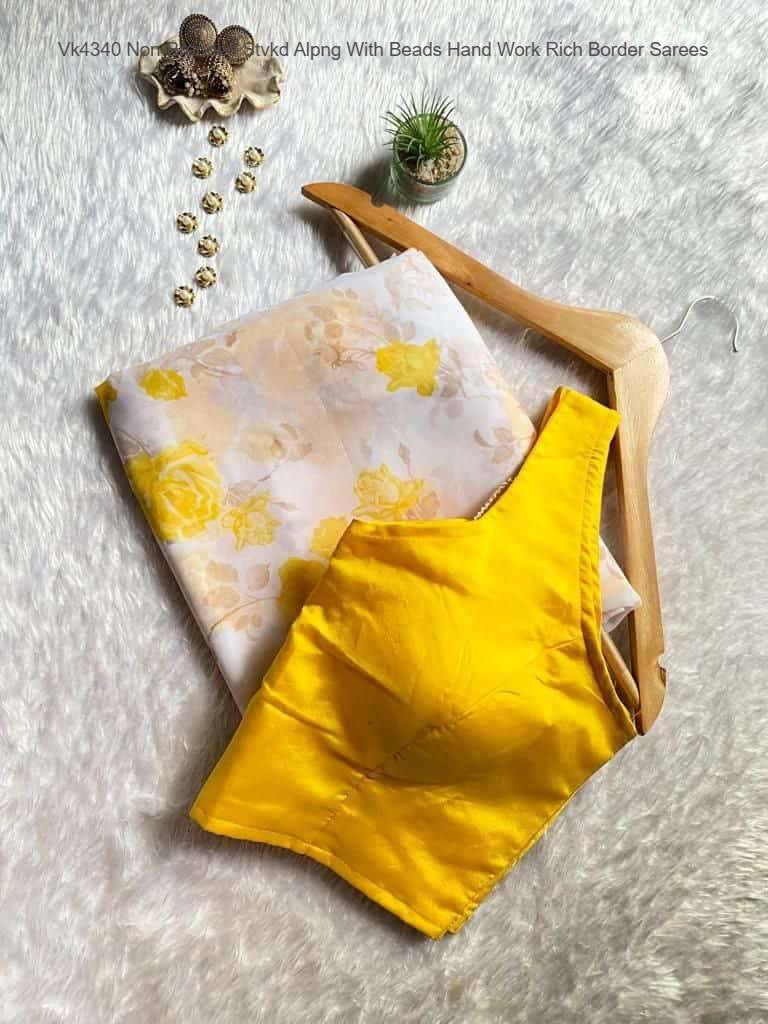 Vk4169 Non-Branded Stvkd Georgette Sarees