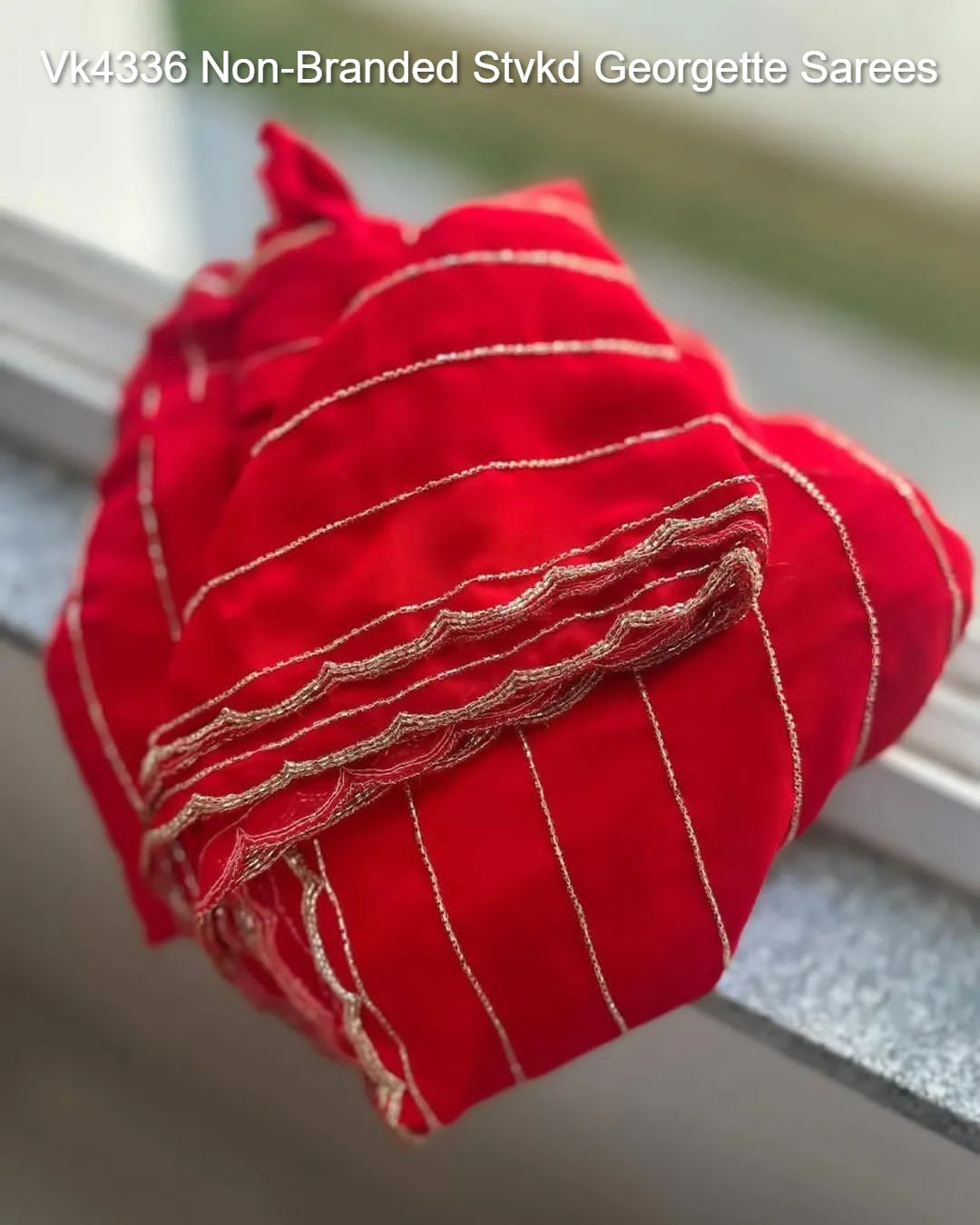 Vk4336 Non-Branded Stvkd Georgette Sarees