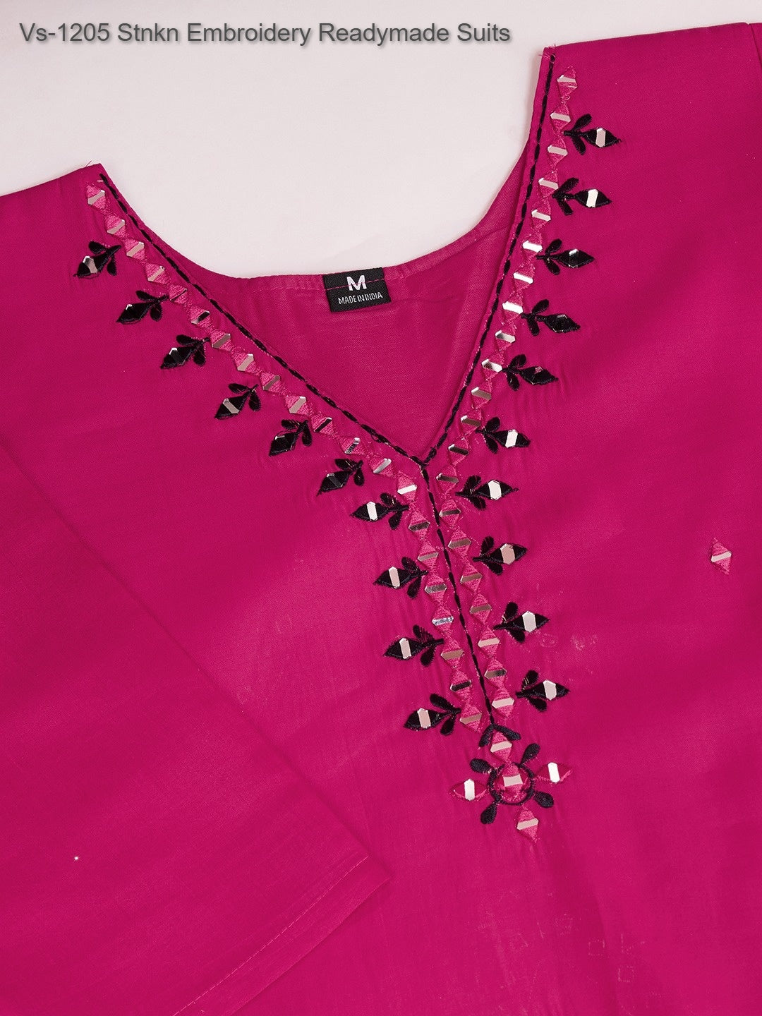 Vs-1205 Stnkn Embroidery Readymade Suits