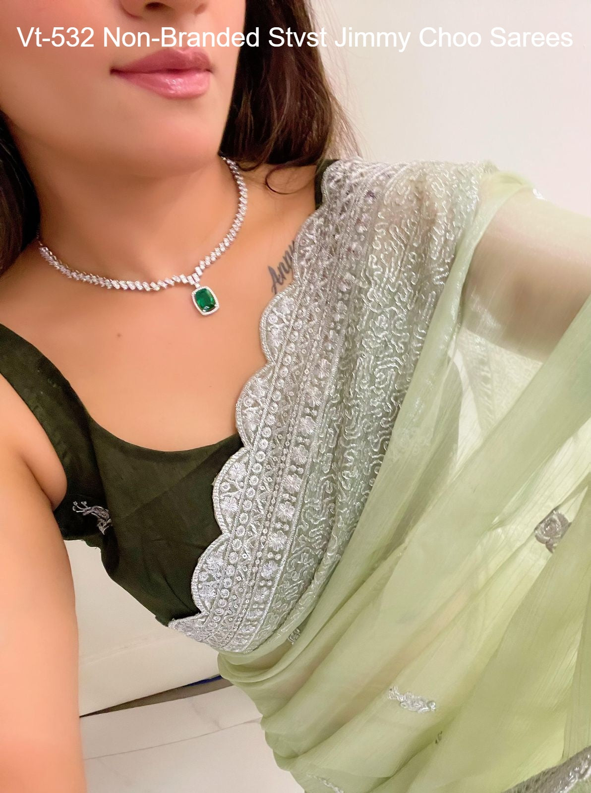 Vt-532 Non-Branded Stvst Jimmy Choo Sarees