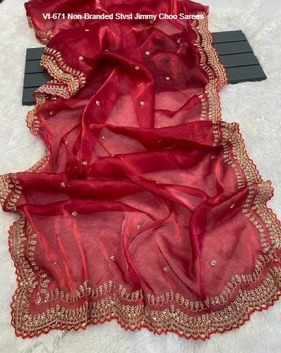 Vt-671 Non-Branded Stvst Jimmy Choo Sarees