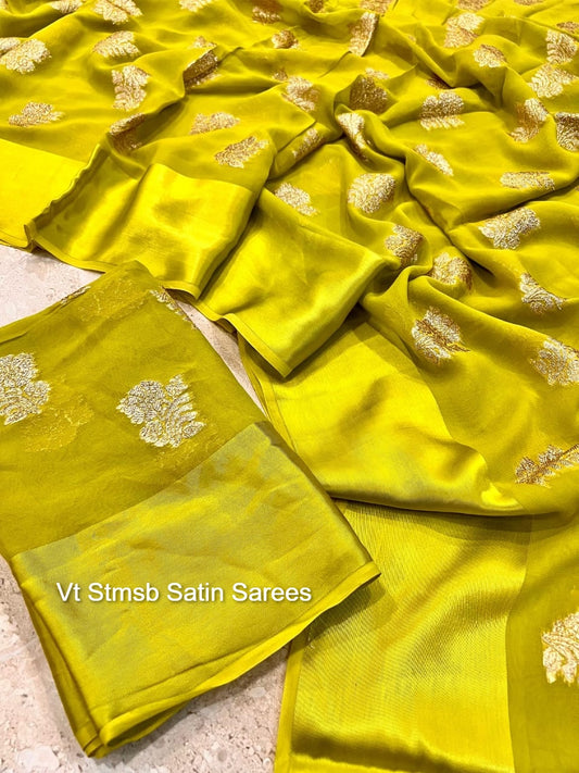 Vt Stmsb Satin Sarees