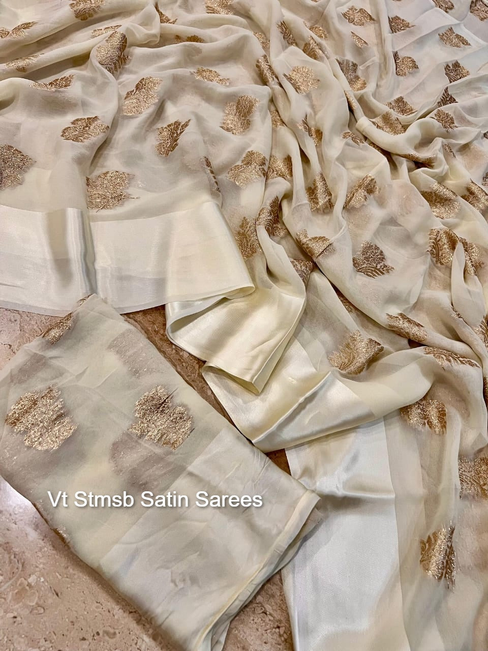 Vt Stmsb Satin Sarees