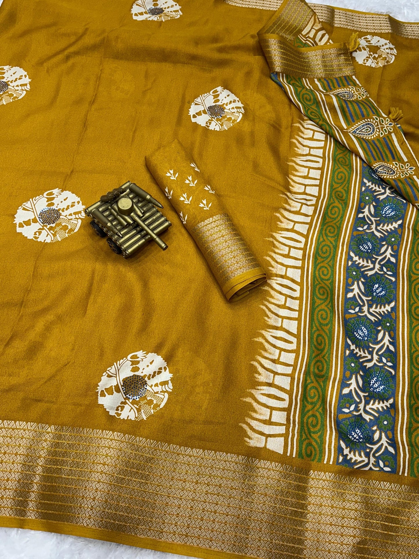 Nf5933 Vmk. Diamond Work Sarees