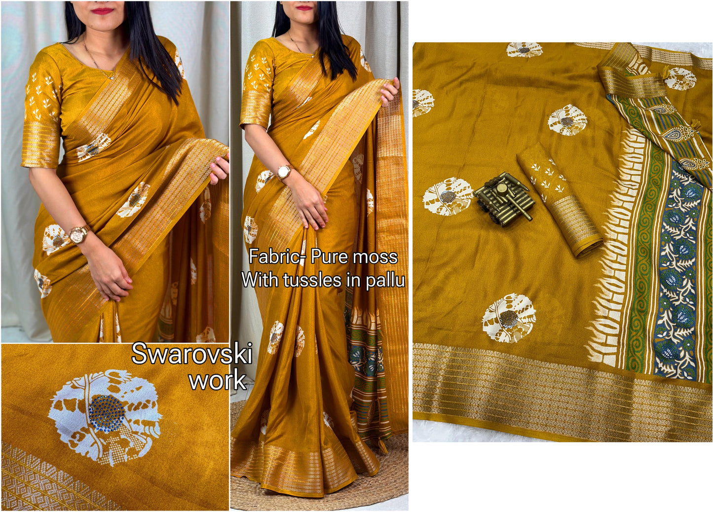 Nf5933 Vmk. Diamond Work Sarees