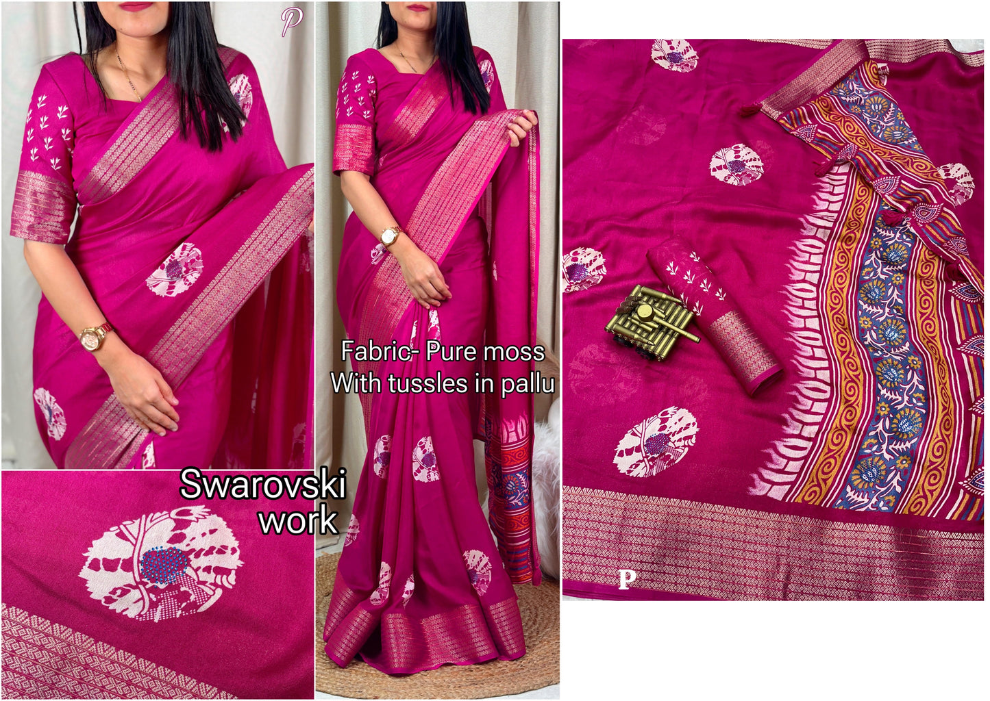 Nf5933 Vmk. Diamond Work Sarees