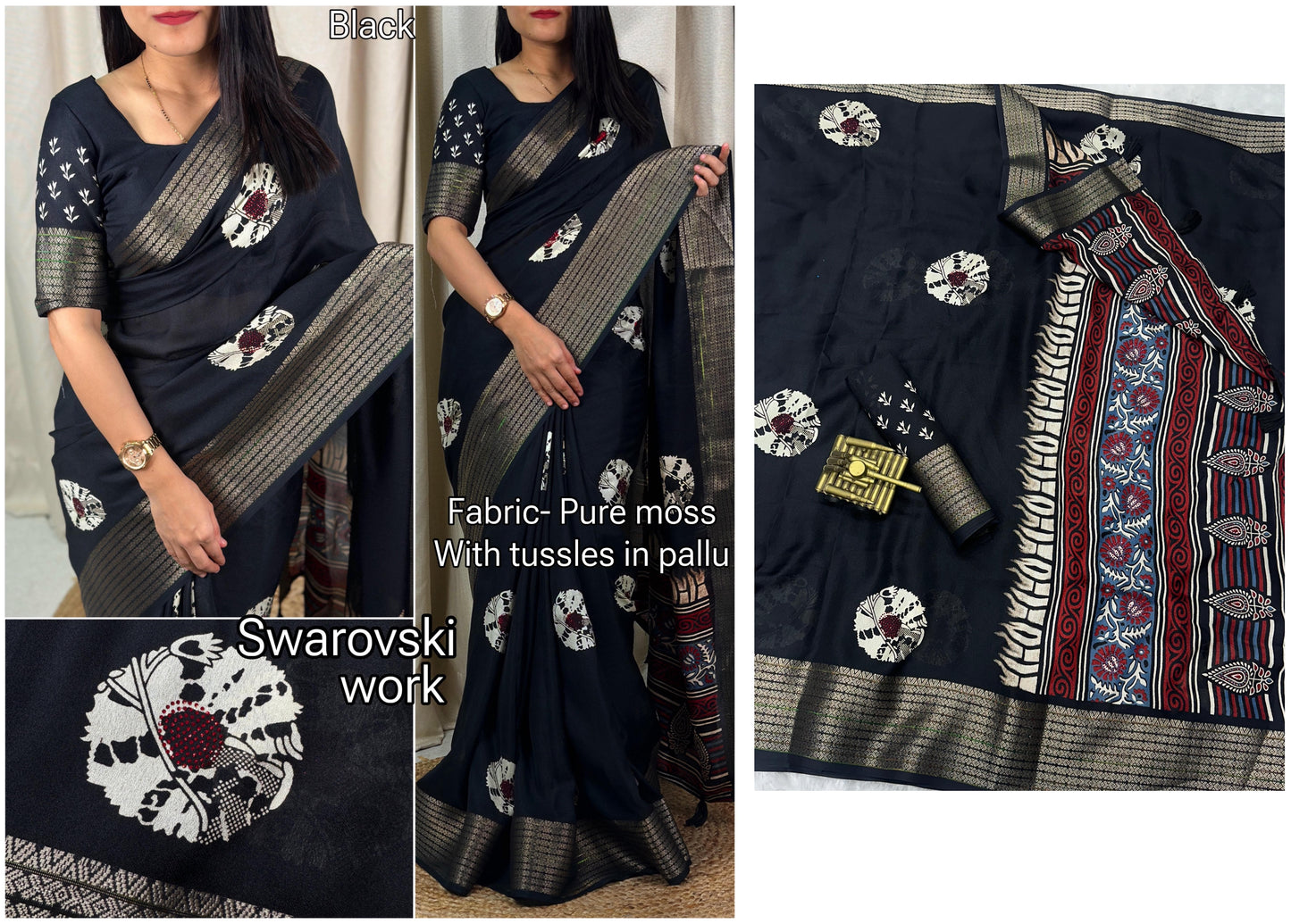 Nf5933 Vmk. Diamond Work Sarees