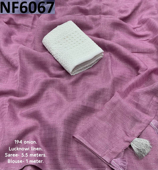 Nf6067 Vmk. Silver Zari Sarees