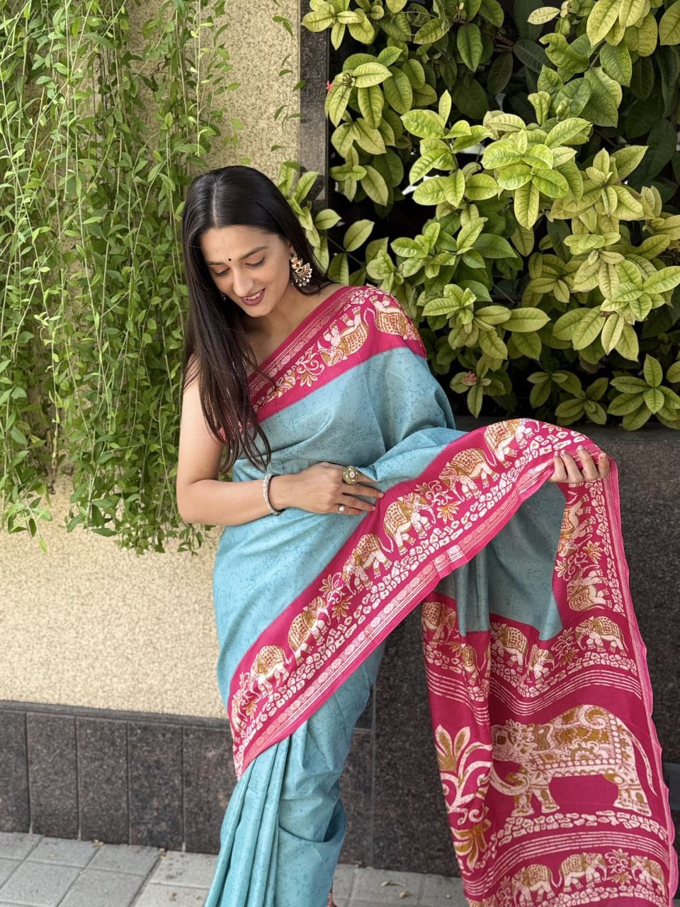 Mb105 To Mb115 Jacquard Mira Bela Silk Sarees