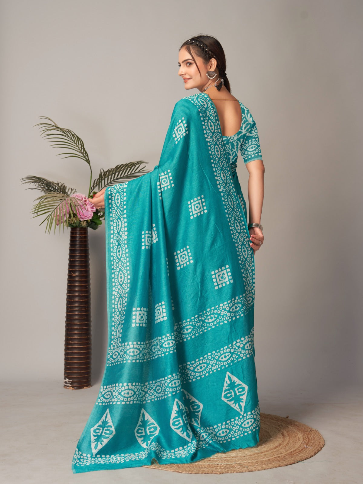 Mb005 To Mb024 Batik Mira Bela Print Sarees