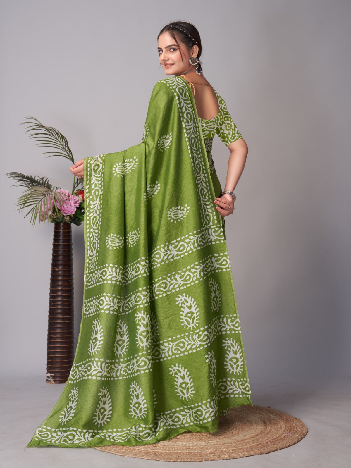 Mb005 To Mb024 Batik Mira Bela Print Sarees