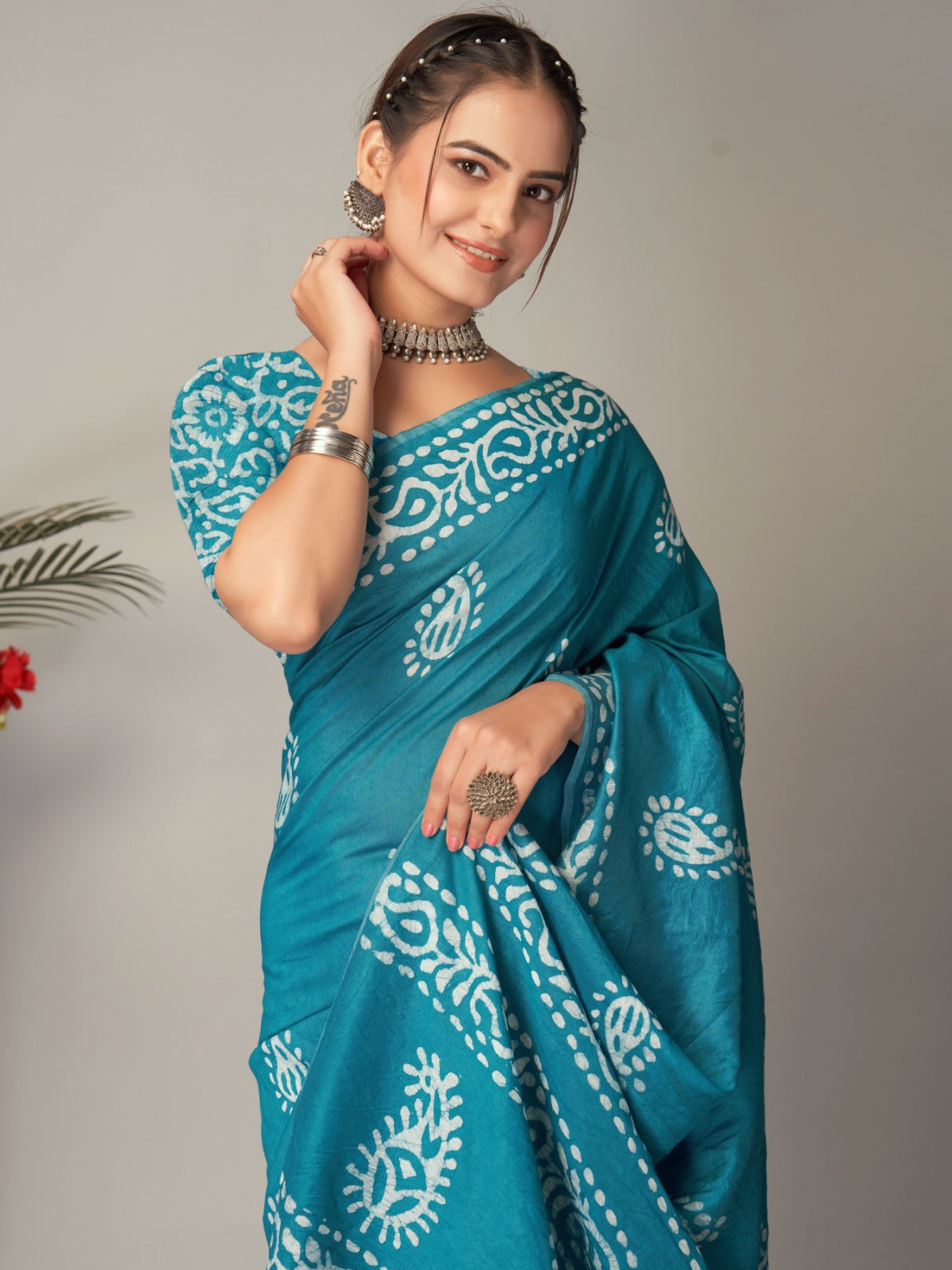 Mb005 To Mb024 Batik Mira Bela Print Sarees