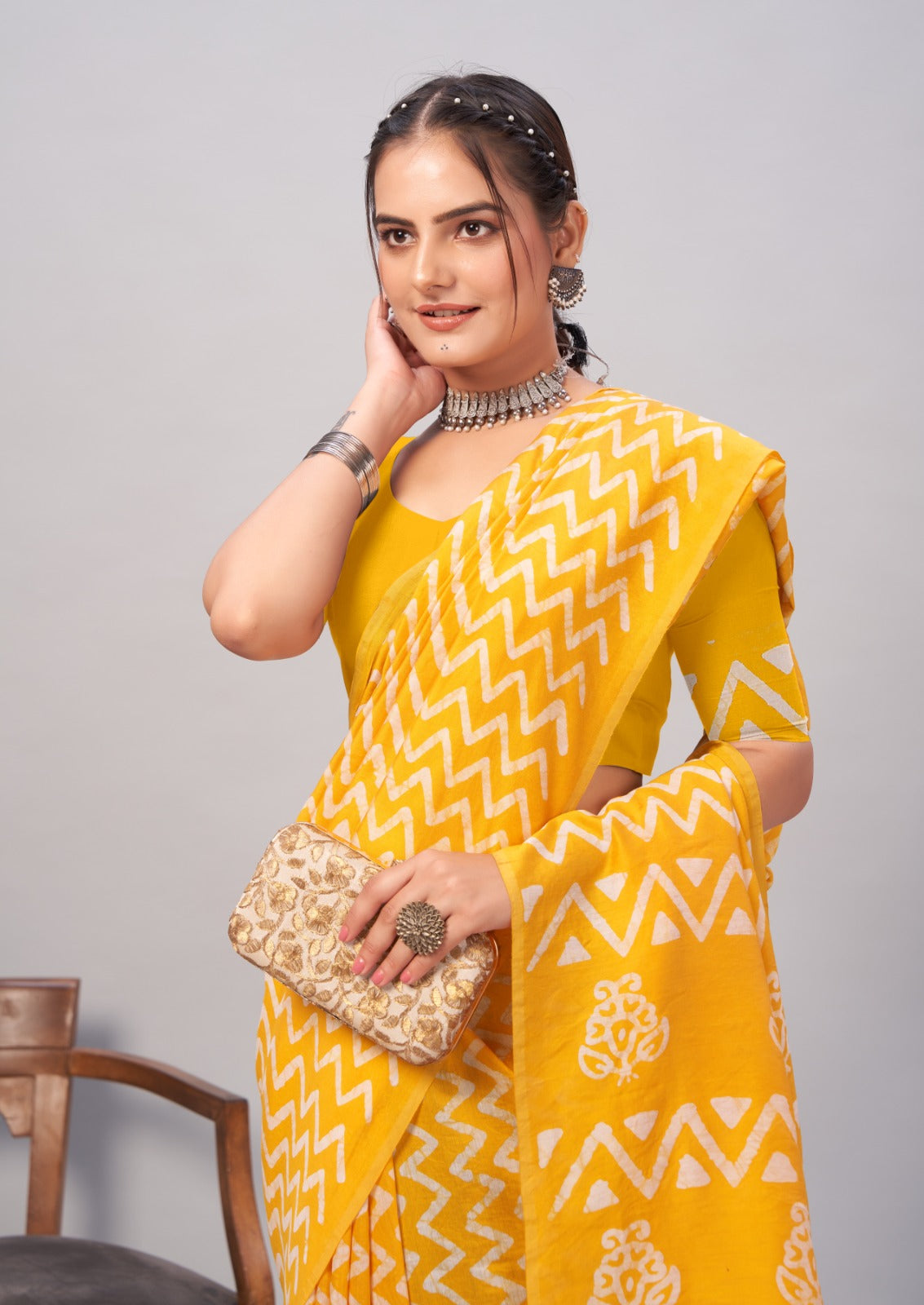 Mb005 To Mb024 Batik Mira Bela Print Sarees