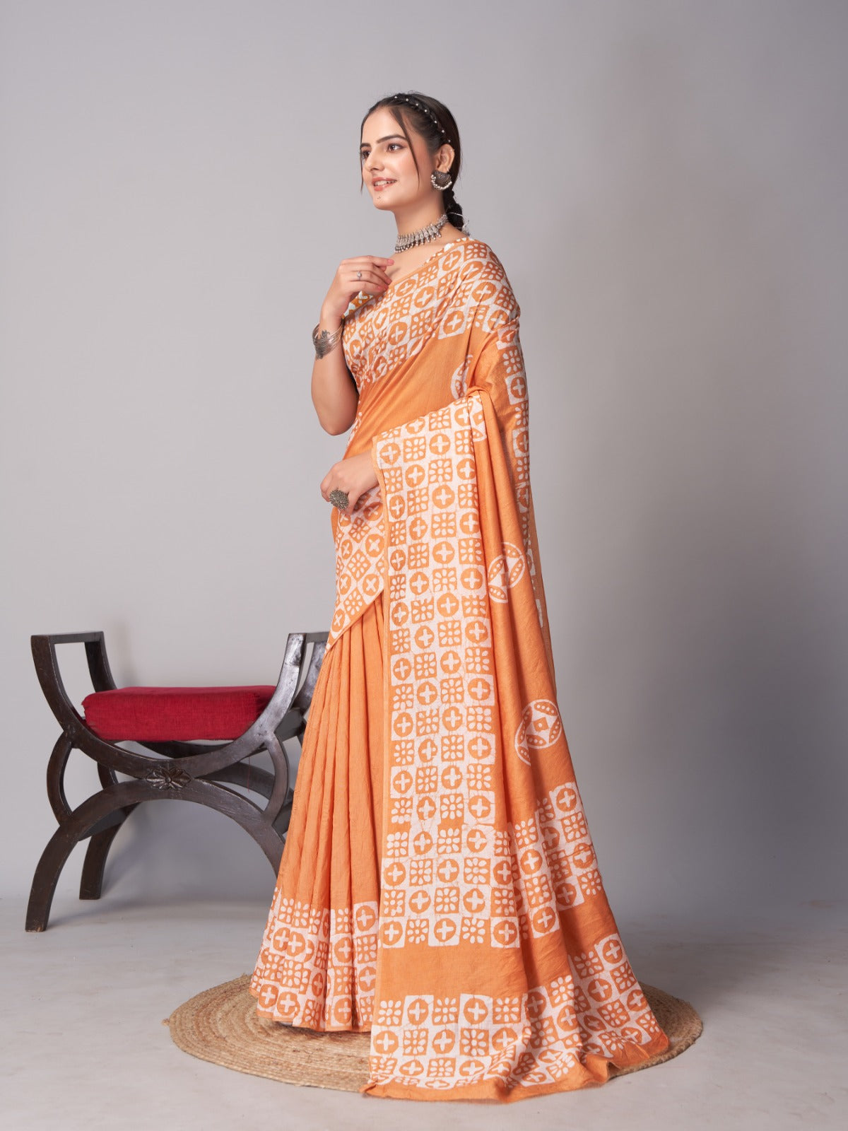 Mb005 To Mb024 Batik Mira Bela Print Sarees