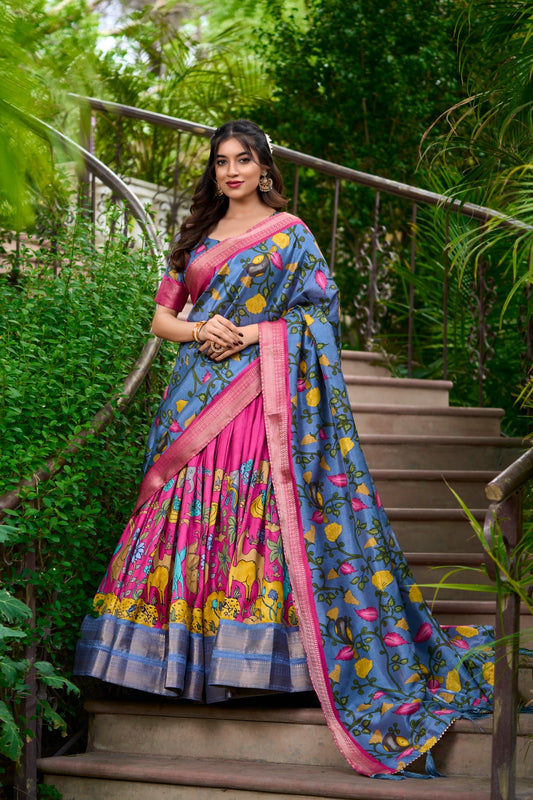 Lnb1222 Staard Print Lehenga Choli