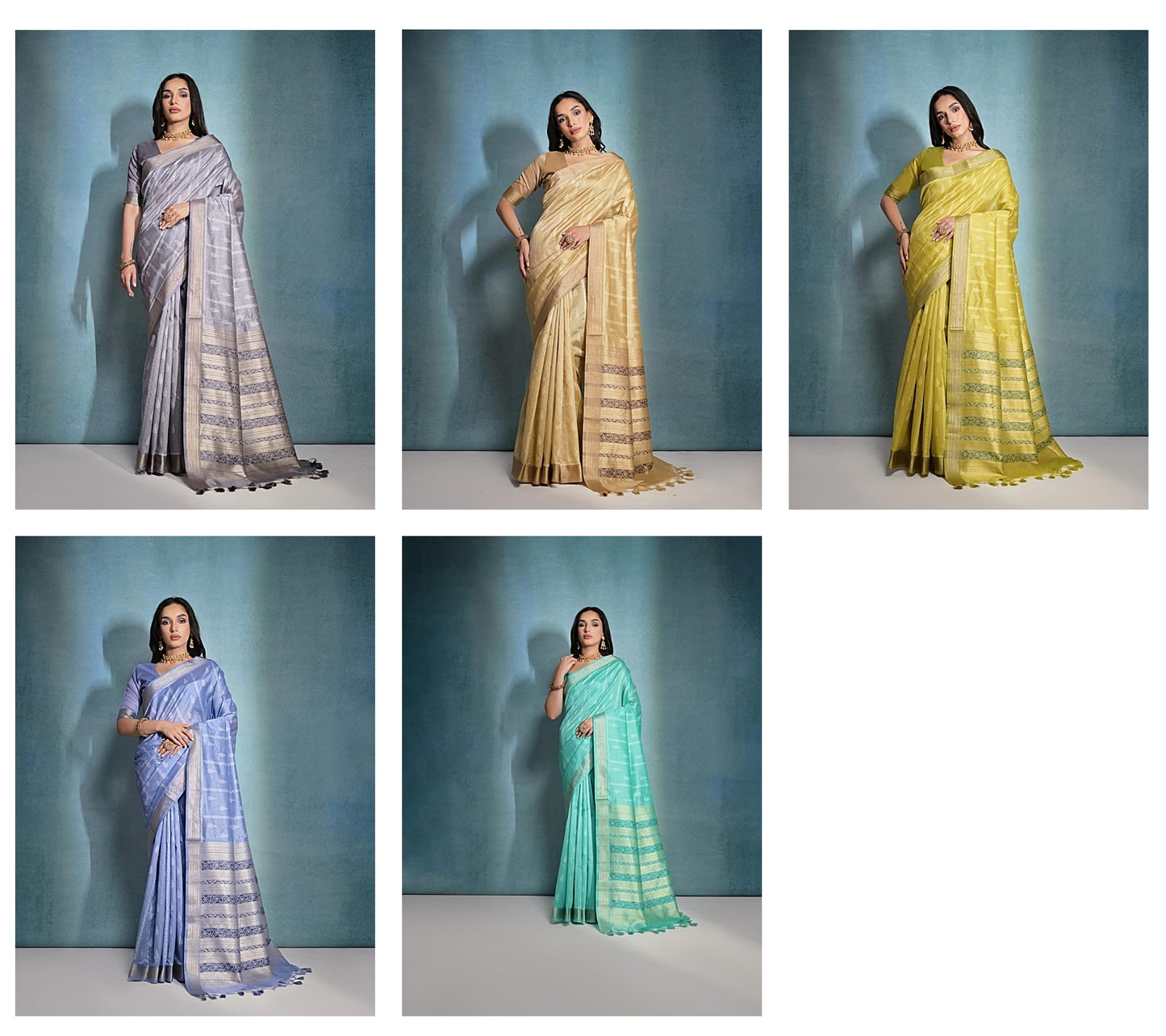 Yukti Ikkat Non-Branded Stwea Raw Silk Sarees