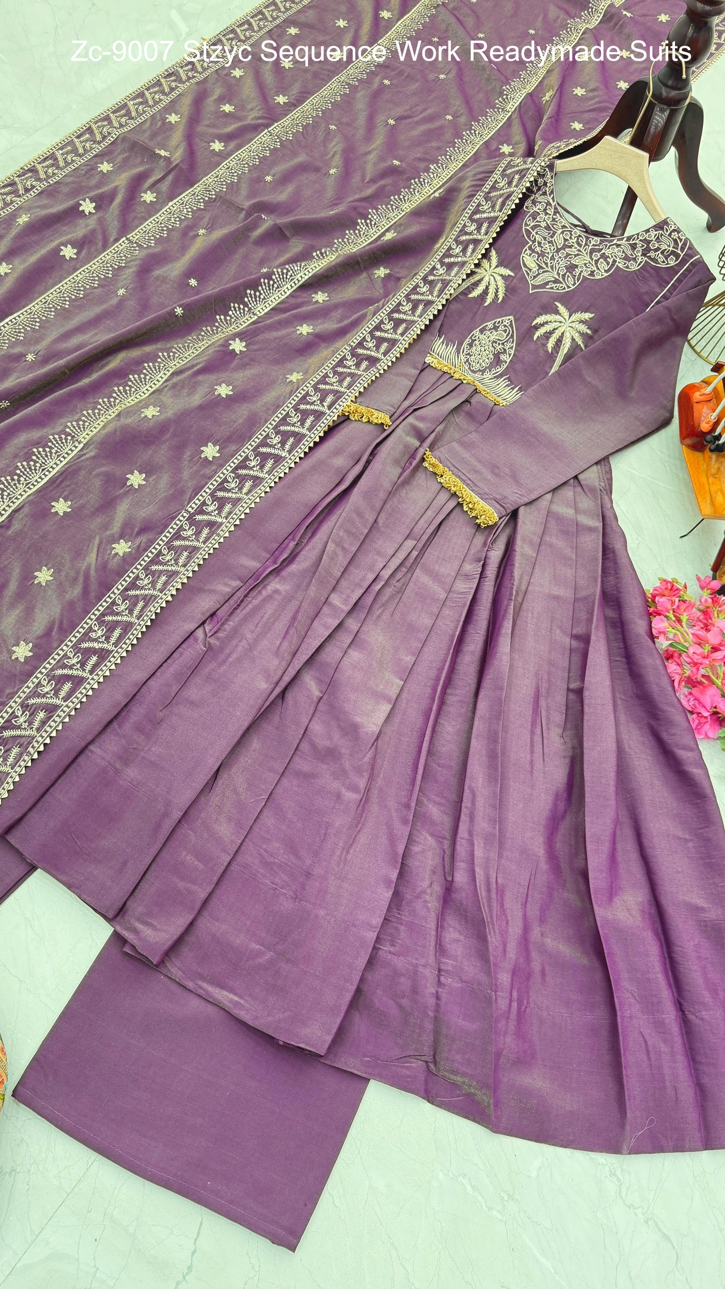 Zc-9007 Stzyc Sequence Work Readymade Suits