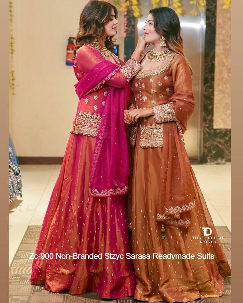 Zc-900 Non-Branded Stzyc Sarara Readymade Suits