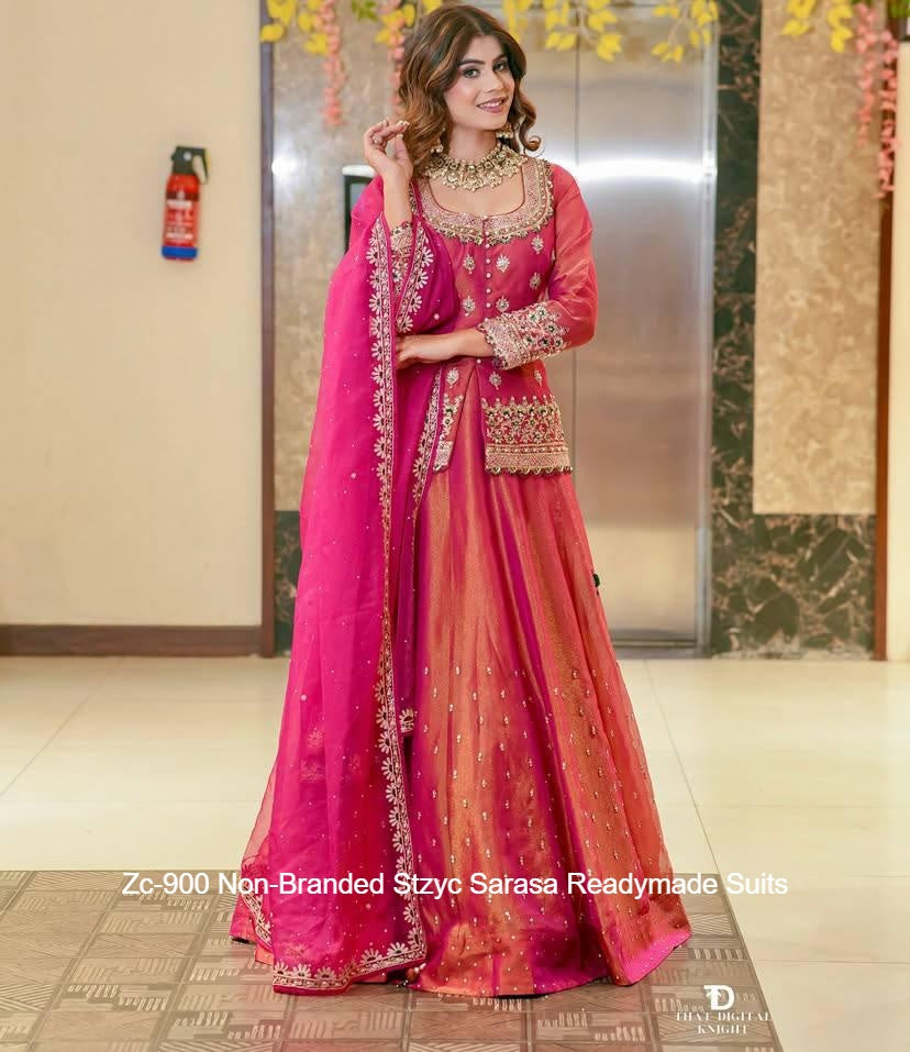 Zc-900 Non-Branded Stzyc Sarara Readymade Suits