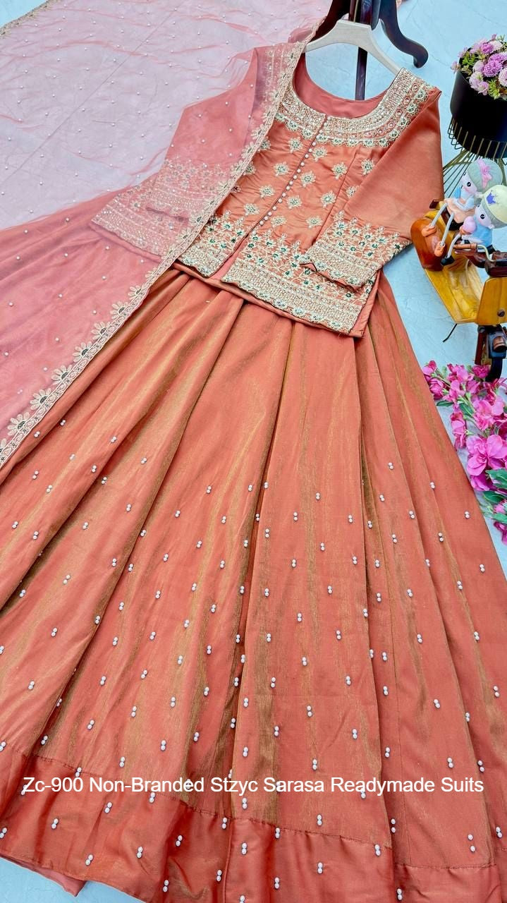 Zc-900 Non-Branded Stzyc Sarara Readymade Suits