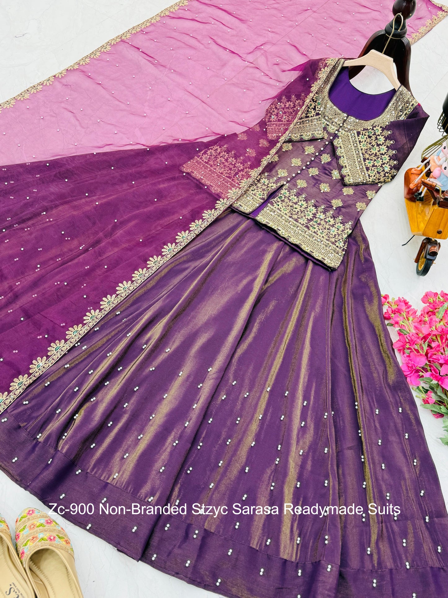 Zc-900 Non-Branded Stzyc Sarara Readymade Suits