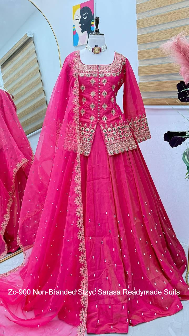 Zc-900 Non-Branded Stzyc Sarara Readymade Suits