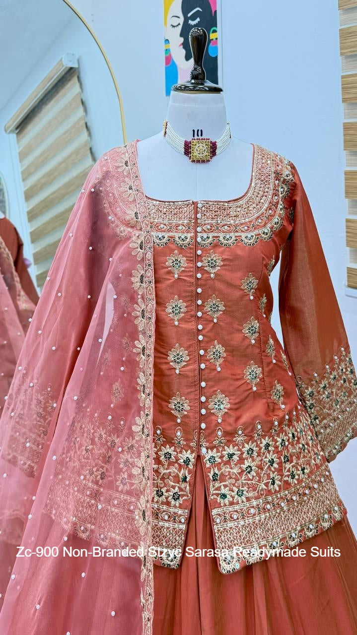 Zc-900 Non-Branded Stzyc Sarara Readymade Suits