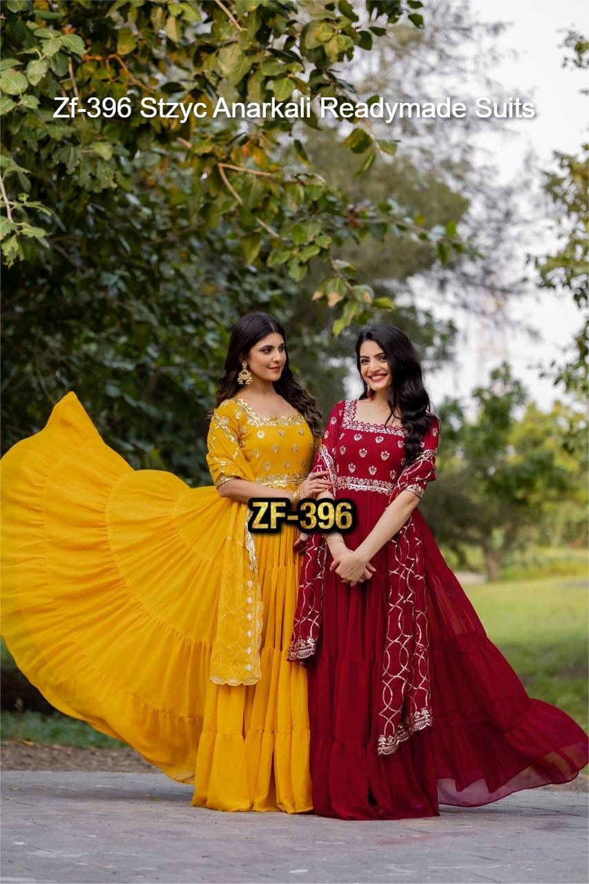 Zf-396 Stzyc Anarkali Readymade Suits