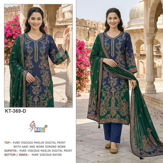 369-D shree fabs Pakistani Salwar Suit