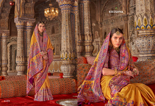 872 Rajtilak Kreshva Pv Silk Sarees