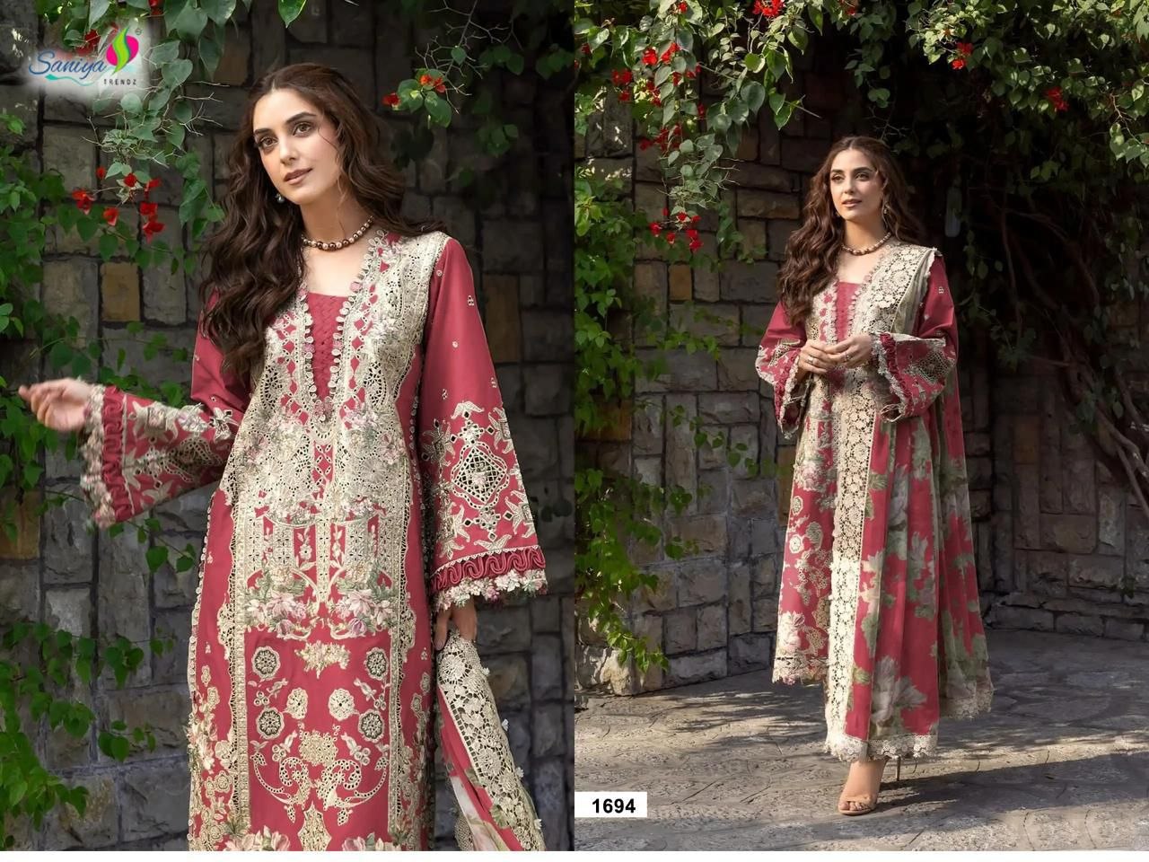 1694 Saniya Trendz Pakistani Salwar Suit