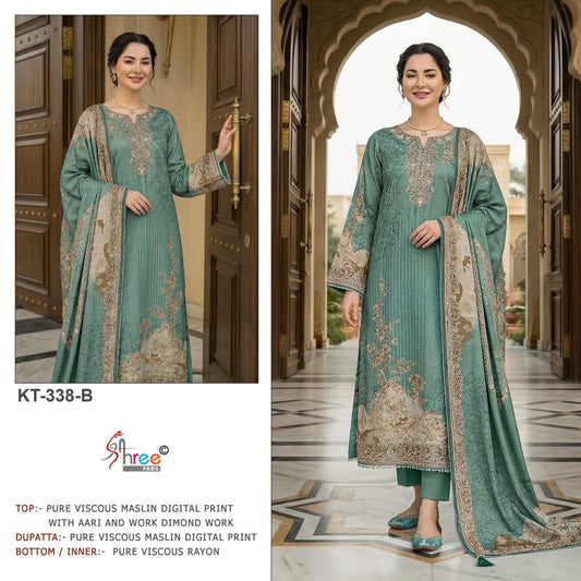 338-B Shree Fabs Pakistani Salwar Suit